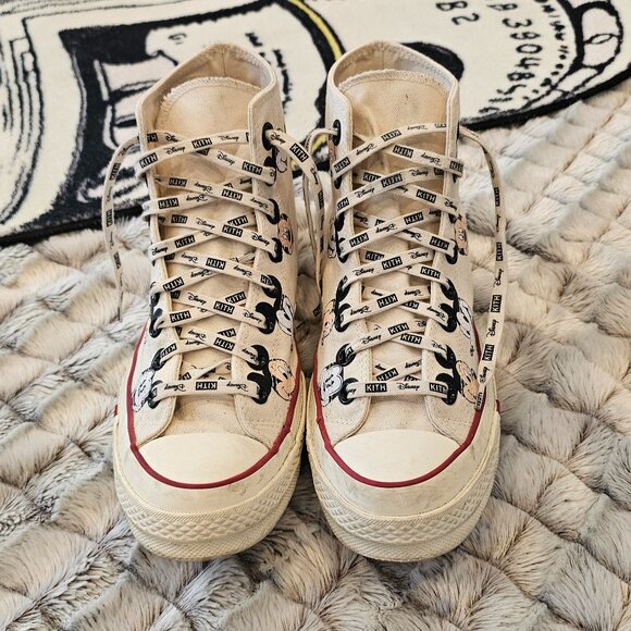 Converse Chuck Taylor Mickey Mouse High Top Disney Sneakers Men 9.5 women 11.5 - Picture 5 of 10